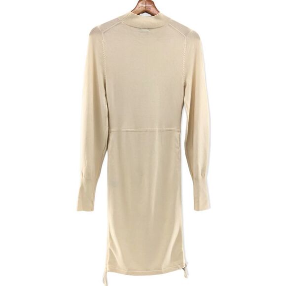 NBD Tanner Ruched Mini Dress in Ivory S‎ - Picture 9 of 12